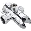 DAZZLEEX Deviatore a 3 vie doccia deviatore bagno casa per soffione doccia palmare