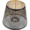 PartyKindom Paralume Lampada in Metallo E27 dal Design Moderno e Creativo | Finitura Chic e Contemporanea, Adatto a Casa e Living Space, Facile da Pulire Manutenzione Minima