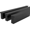 pingping1991 Maniglie per Tirare Maniglie per Mobili Maniglione per porta Maniglia per Armadio da Cucina per Cucina Cassetticamera da Letto Mobili,3 Pezzi (Color:Black,Size:1200mm)