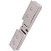 BE-TOOL Cerniere per porte in vetro, cerniere per porte doccia in acciaio inox 304 per spessori da 6 mm a 12 mm (angolo di apertura massimo 90 gradi, trazione unidirezionale verso l'esterno)