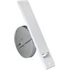 jarolift Avvolgitore da Incasso per Cinghia di Tapparelle, incl. Placca Copriavvolgitore in Plastica, Distanza tra i Fori 260 mm, Bianco