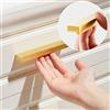 CWYP-40 Maniglie per Mobili da Cucina Oro,Alluminio Solida | Finitura Anodizzato,96-1170mm Maniglie per Armadio Lunghe Maniglie per Cassetti Moderni,2 pz Maniglie per Armadietti (Distanza Fori 255mm)