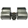 FIGEVIDA Ventilatore CENTRIFUGO Doppio EMMEVI 133W per Stufa A Pellet EDILKAMIN Iris, Prisma, SILCALOR, ECOFOREST