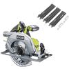 RYOBI Confezione RYOBI - Sega circolare R18CS7-0 - brushless 18V OnePlus - 60mm - senza batteria e caricatore - Guida di tagli