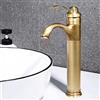 ZYCDP Rubinetto Lavabo Vintage Miscelatore Monocomando Vintage Miscelatore Vintage per Lavabo Bagno Rubinetto Acqua Calda Fredda, Antico, Alto