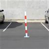 Anwicar - Paletto di Bloccaggio - Barriera per Parcheggio - Palo per Parcheggio - Barriera di Sicurezza - Parking Barrier - 100 cm