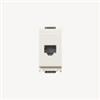 Vimar Serie Idea - Presa telefonica RJ45 8/8 Bianco