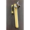 Ghidini Group Maniglia martellina DK per infissi Ghidini Key con chiave - Bronzo