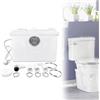 Froadp Pompe per Fognature Sanitarie da 700W Sistema di Sollevamento per uso Domestico Pompa per Fognature, Lavabo da Cucina, per WC e Lavabo, con Filtro a Carbone e Pannello di Servizio Rimovibile