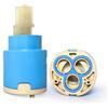 Generico Cartuccia a disco ceramico da 30 mm di ricambio per lavello da cucina, rubinetto miscelatore da 30 mm, valvola interna per rubinetto da cucina (30MM-AAA)