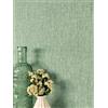 Newroom carta da parati verde grigio tinta unita effetto lino soggiorno | struttura verticale opaca, tonalità salvia smorzata moderna naturale, stile boho, sala da pranzo