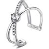 Brosway Anello Donna in Ottone e Cristalli | Collezione Affinity - BFF127A