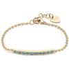 S'Agapõ Bracciale Donna in Acciaio e Cristalli | Collezione Dazzly - SDZ18