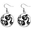 DIYthinker costellazione Pesci segno zodiacale Orecchino in argento., Ceramica