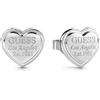 Guess Orecchini a perno Donna placcato_argento - UBE28008