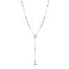 Donipreziosi Collana Rosario Classico in Acciaio Resistente Uomo/Donna Unisex Color Argento Nero e Oro