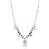 Brosway Collana Donna, Collana in Acciaio e Cristalli/pietre Naturali con Simbolo Acchiappasogni | Collezione Chakra - BHKN082