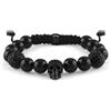 Philipp Plein Bracciale da uomo in acciaio inox Plein Elite, misura unica, Acciaio inossidabile, Nessuna pietra preziosa