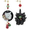 Lebole Maison Lebole Gioielli Orecchini da Donna Mix&Match The Circle Gatto Gioiello Piccolo Rubino