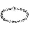 Ellius Gioielli Bracciale rolò per charm Ellius Gioielli R371/19/RV Argento 925 rodiato