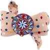 IN LEBOLE Bracciale Tessuto Circle Piccolo 85 Rubino