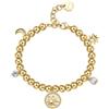 Brosway Bracciale Donna in Acciaio e Cristalli con Simbolo Luna/sole | Collezione Chakra - BHKB159