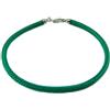 PS Bracciale verde portafortuna in sagola con finali argento 925 ‰ (21)