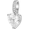 Brosway Charm Donna in Argento e Infinite White con Simbolo Cuore | Collezione Fancy - FIW28