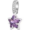 Brosway Charm Donna in Argento e Magic Purple con Simbolo Stella | Collezione Fancy - FMP31