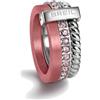Breil Collezione BREILOGY, Anello Donna in Acciaio, Gioiello idee regalo donna