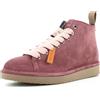 PANCHIC Ankle Boot P01W016-00882054 Suede Faux Fur Lining Pelliccia Interna Taglia 36 Brownrose/Pink