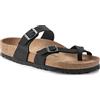 Birkenstock Womens Mayari Vegan Black Birkibuc 38 R EU