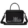 Nike Unisex Mini Shoebox 3L Borsa a tracolla, Black/Black/White