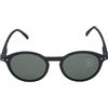IZIPIZI OCCHIALI SUN POLARIZED MOD. D BLACK GREEN LENSES