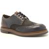 Ambitious 12391c Derby In Pelle E Camoscio Da Uomo NAVY COMBI 43