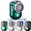 ANREPA 2023 New Mini Shave Portable Electric Shaver,USB Rechargeable Razors Easy One-Button Use Magic Mini Shavers Electric Shaving Machines for Home Car Travel (Green)
