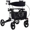 Generico Rollator deambulatore pieghevole in alluminio Ra-172 mod. Sparta Intermed. Per anziani e disabili. Ideale per riabilitazione post operatorio. Officine Ortopediche
