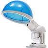 panfudongk Macchina per la cura dei capelli con ugello girevole a 360°, potenza 480 W, ioni negativi di ossigeno, umidità profonda, tubo a vapore, 28 cm, macchina per la terapia dei capelli