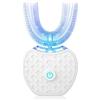 OALYGEI Spazzolino Elettrico Sonic Brush V5,Sonic Brush Spazzolino Elettrico a 360° Con Pulizia Automatica (White)