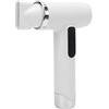 LICAEVEY Asciugacapelli Ricaricabile Ricaricabile in Cordone - Pompino Portatile da 200 W con Ugello, Batteria Silenziosa da 15.000 MAh per Viaggi, Dormitorio e Uso Domestico (WHITE)
