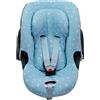 JYOKO KIDS Fodera per seggiolino auto in cotone compatibile con Cybex Aton Cloud-Q-M-2-4-5 (CLOUD Q-M, Blue Sparkles)