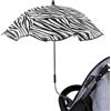 Patifirst Ombrello Parasole Passeggino Universale Anti Uv, Ombrello Per Sedia Con Morsetto Regolabile, Per Sedia Da Patio, Sedia Da Spiaggia, Passeggino, Sedia Sportiva, Sedia A Rotelle E Vagone