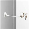 HONESECUR Homy frigorifero Serratura, freezer Door Lock cabinet Lock forte adesivo Lock, cavo di apertura porte/finestre, da bambino/neonato/bambino dispositivo di sicurezza