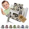 Babys-Dreams Cuscini per seggiolone per bambini Stokke Tripp Trapp, cuscini sostitutivi, 20 colori a scelta, 2 pezzi