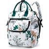 Chickwin Borsa Zaino Fasciatoio Neonato, Grande Capacità Zainetto Multifunzione di Viaggio Borsa per Pannolini, Maternità Baby Changing Bag Borsa Bebè per Mamma e Papà (verde,43x28x19cm)