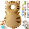 Syeefula Mushplushies Head Protector, Adjustable Baby Head Protection Backpack, Mush Plush Head Protection Backpack, Mushplushies Backpack, Head Protection Pillow for Walking Crawling (Tiger)
