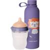 Happymami, Set Biberon Personalizzabile con la Forma del tuo Seno Kit di Alimentazione per il tuo Bebè, Senza BPA (Set Biberon)