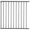 Safetots Open Plan Stair Case Custom Fit Gate (72cm Panel Black, black)