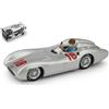 BRUMM BM0280CH MERCEDES W 196 M.FANGIO 1954 N.18 FRANCE GP WORLD CHAMPION W/PILO