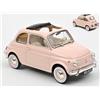 NOREV NV187774 FIAT 500 L 1968 PINK WITH SPECIAL BIRTH PACK 1:18 Modellino